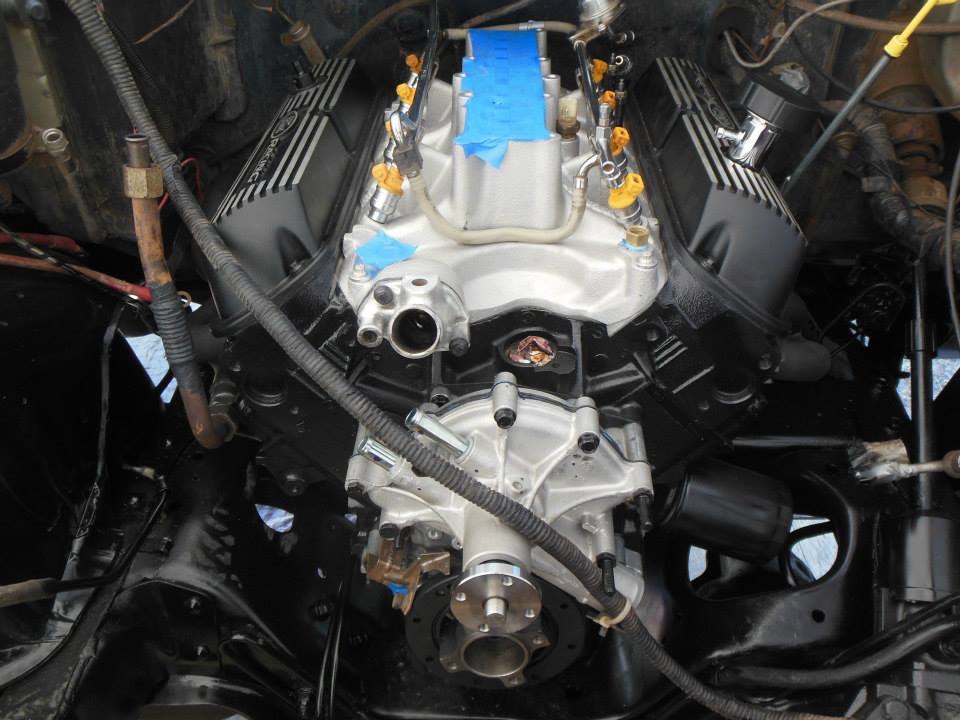 5.8 EFI, Edelbrock Intake, gt40 heads, Comp Camshaft, ATK short block, Ford racing valve covers,GMB water pump, Hughes Torque Converter
