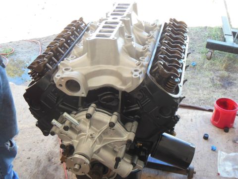 1984 Ford Bronco - Finishing valve train assembly.