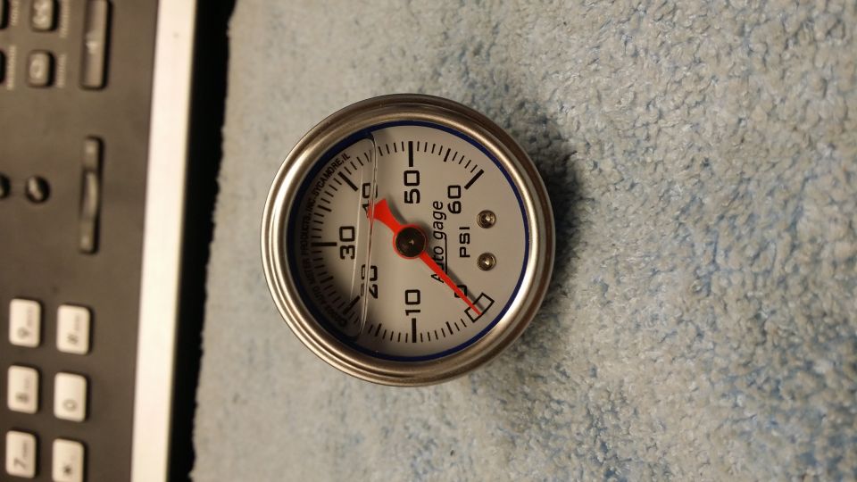 Going to plumb this beauty in right before the filter (I probably should do it after though to tell what kind of condition my filter is in; have not 100% committed to pre-filter yet). I have a suspicion my Delphi pumps are not pressurizing to spec.
