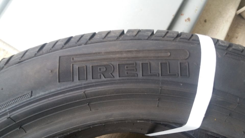 Pirelli tire detail