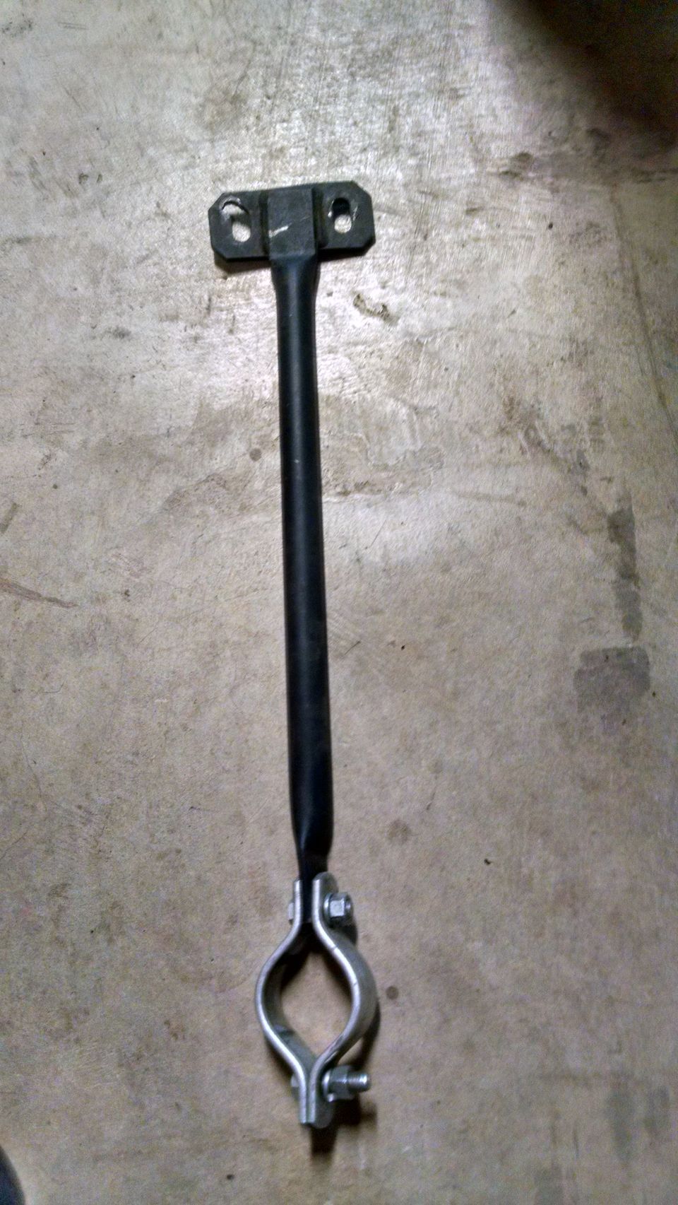 T-handle Allen wrench on a metal surface