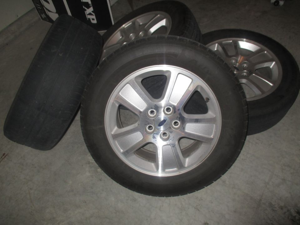 2 235/55/17 BF Goodrich tires that are in pretty good shape