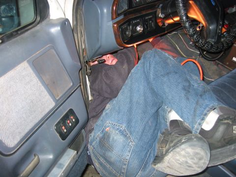 1989 Ford Bronco - My other godsend, Jim...goes to Nascar Technical Institute in Mooresville, NC...knows his stuff for the most part...right about this time h…