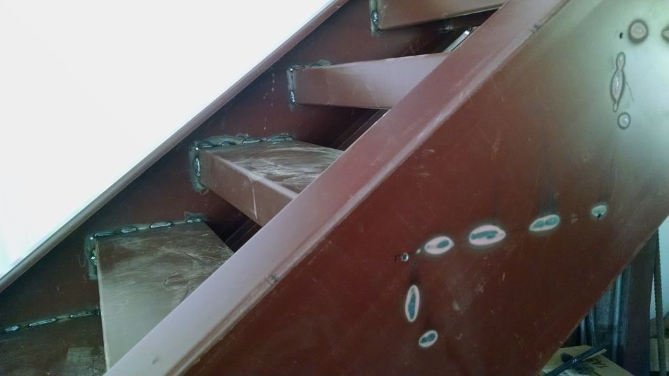 My welds came out pretty good - even the verticals & overheads.  I'll clean & re-prime them later.