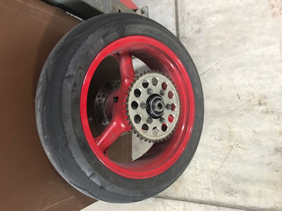 1998 ZX9R Vortex 525 Chain and Sprocket Install