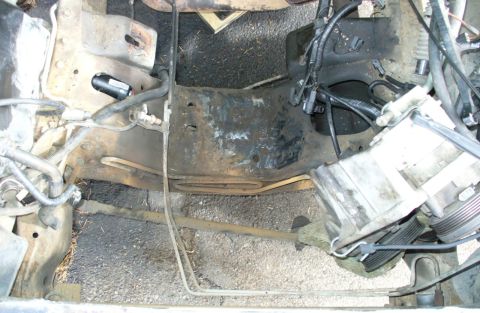 1992 Ford Bronco - Engine pulled.