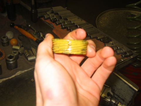 1989 Ford Bronco - Speedo gear was trashed as well. The bracket that holds the assemble was MIA in my transfer case, probably ground up real good in fine litt…