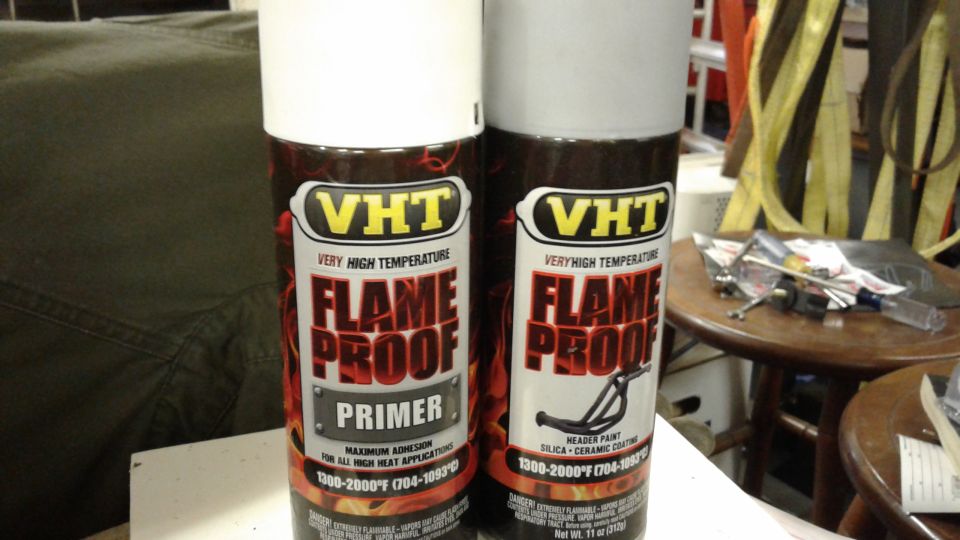 Paint for the whole exhaust