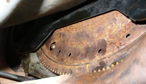 1992 Ford Bronco - Still trying to get the flex-plate and torque converter lined up...