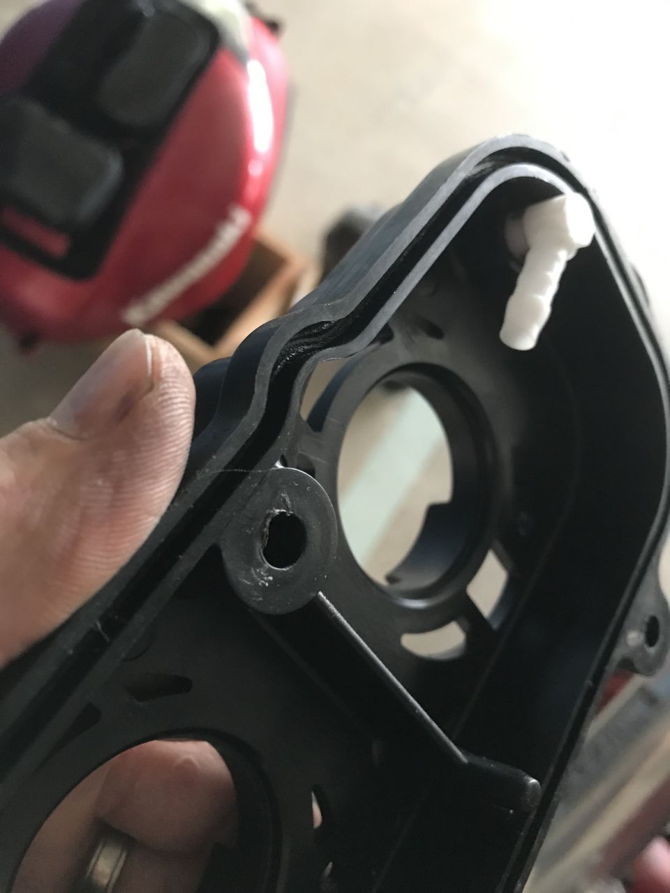 1998 ZX9R fuel bowl vent mod
