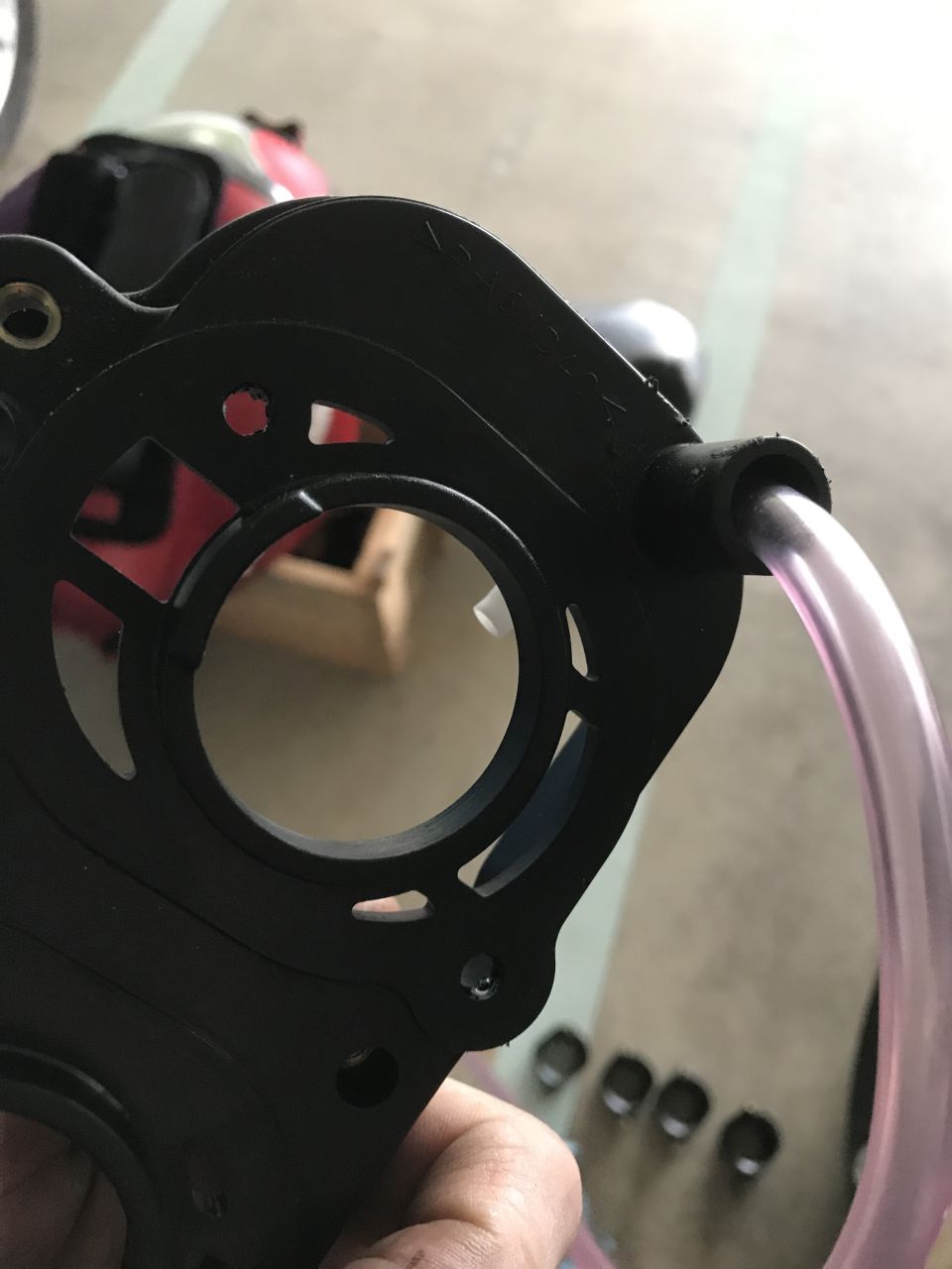 1998 ZX9R fuel bowl vent mod