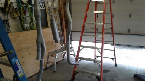 1985 Ford Bronco - Final coat of VHT aluminum paint