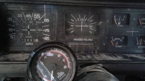 1985 Ford Bronco - Speedometer needle is no where to be found!