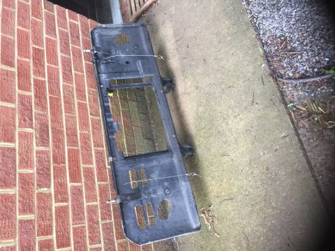 1974 Ford Bronco - This is a detached front grille assembly, not a complete 1974 Ford Bronco.