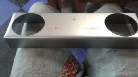 1985 Ford Bronco - 3 3/8 holes drilled