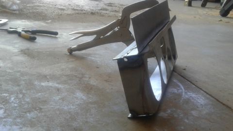 1985 Ford Bronco - Top mount welded on