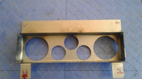 1985 Ford Bronco - All nut locations transfered and drilled.