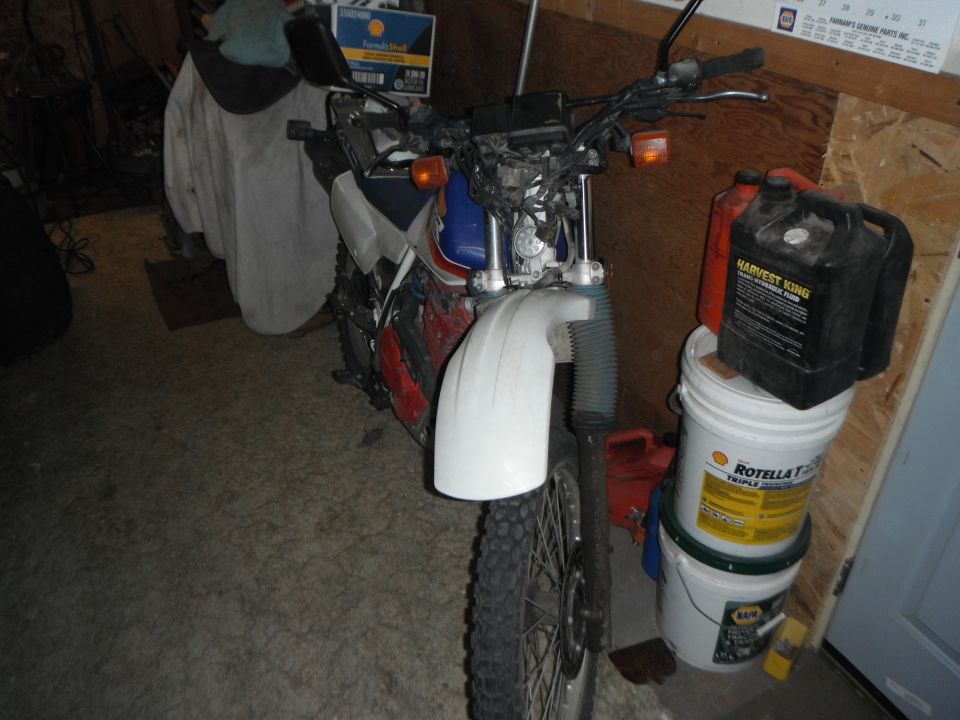 1987 Honda XL600R in 2017