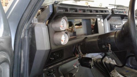 1985 Ford Bronco - Test fit before welding the pods together