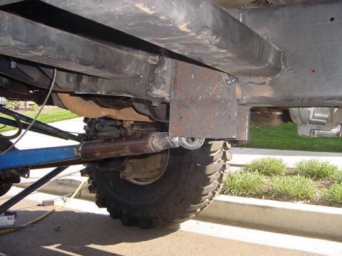1991 Ford Bronco - New radius arm mount