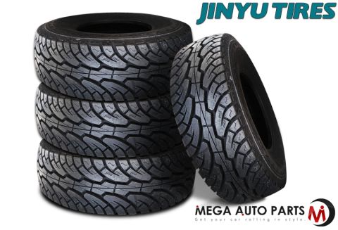 2003 Honda CR-V - A set of Jinyu Tires are displayed with a Mega Auto Parts logo in the corner.