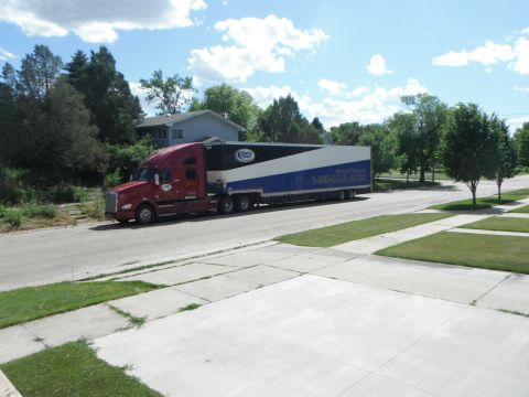 1989 Honda CBR600F - delivery truck. GREAT company...had no issues with them at all.