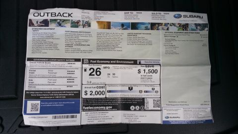 2014 Subaru Outback
