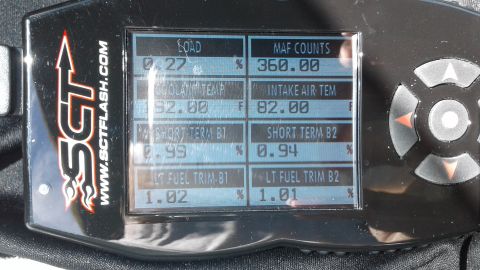 2003 Ford Mustang - Highway speeds