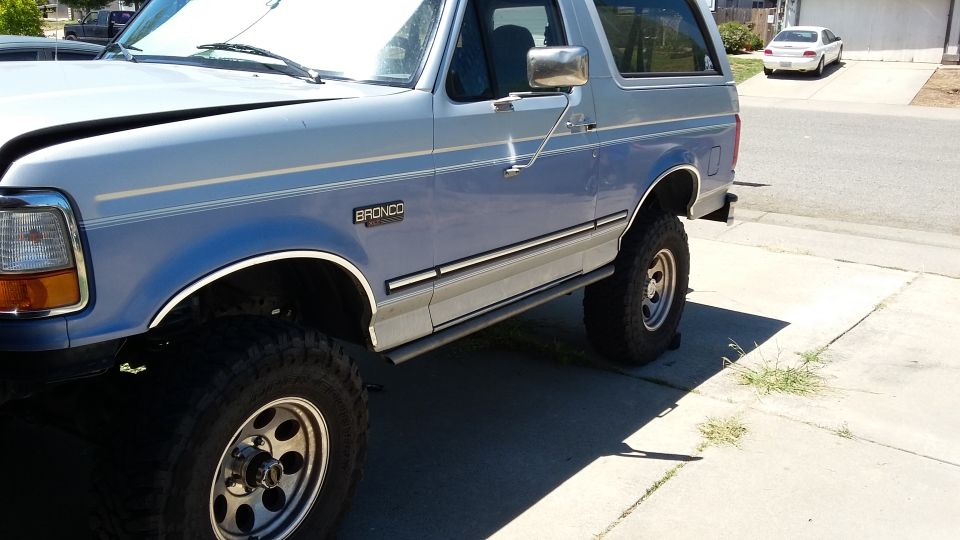1996 Ford Bronco in 2017