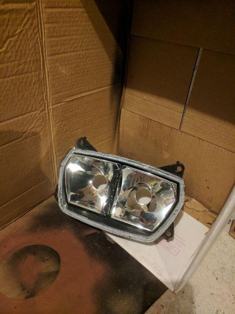 1996 Honda Interceptor - This is a motorcycle headlight assembly, not a 1996 Honda Interceptor.