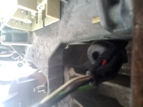 1994 Ford Bronco - Wiring harness connector detail, possibly from a vehicle's dashboard area.