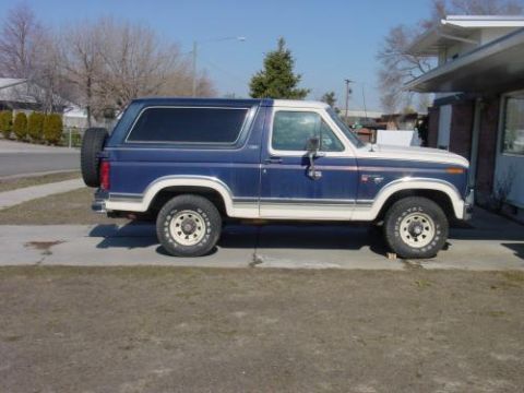1981 Ford Bronco - Right side