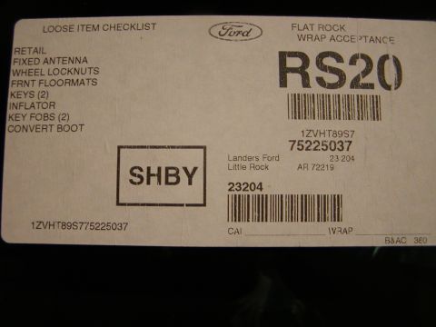 2007 Ford Mustang