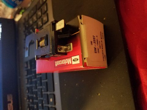 1994 Ford Bronco - Motorcraft cruise control switch, part number SW-2237, in its original packaging.