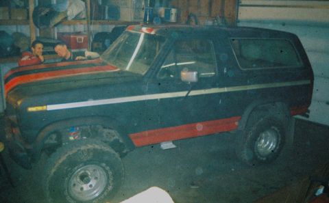 1983 Ford Bronco - The new paint