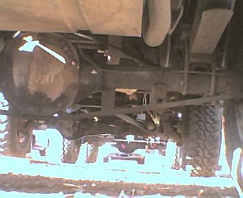 1983 Ford Bronco - The truss on the rear