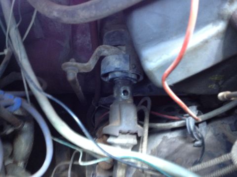 1984 Ford Bronco steering column linkage