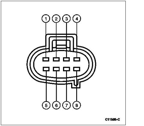 1992 Ford Bronco - E4OD MLPS connector