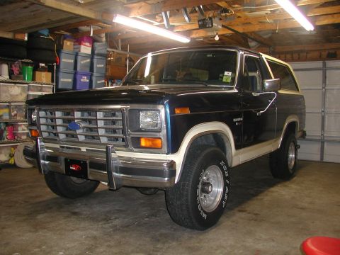 1985 Ford Bronco - Before