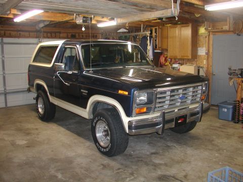 1985 Ford Bronco - another before pic
