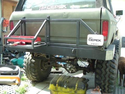 1978 Ford Bronco - Rear Bumper