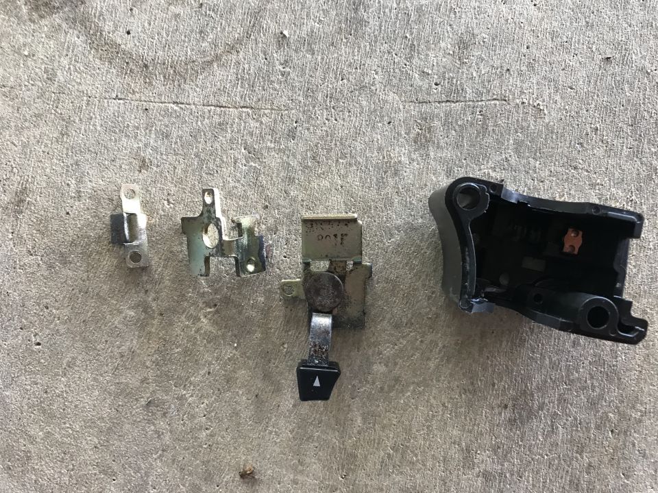1998 ZX9R right switch rebuild