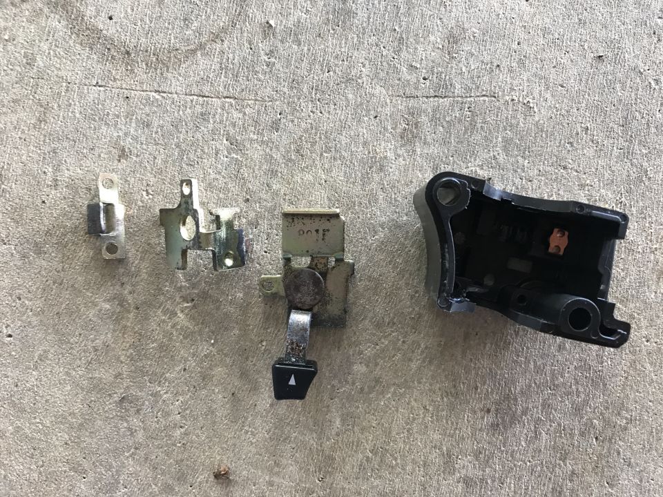 1998 ZX9R right switch rebuild