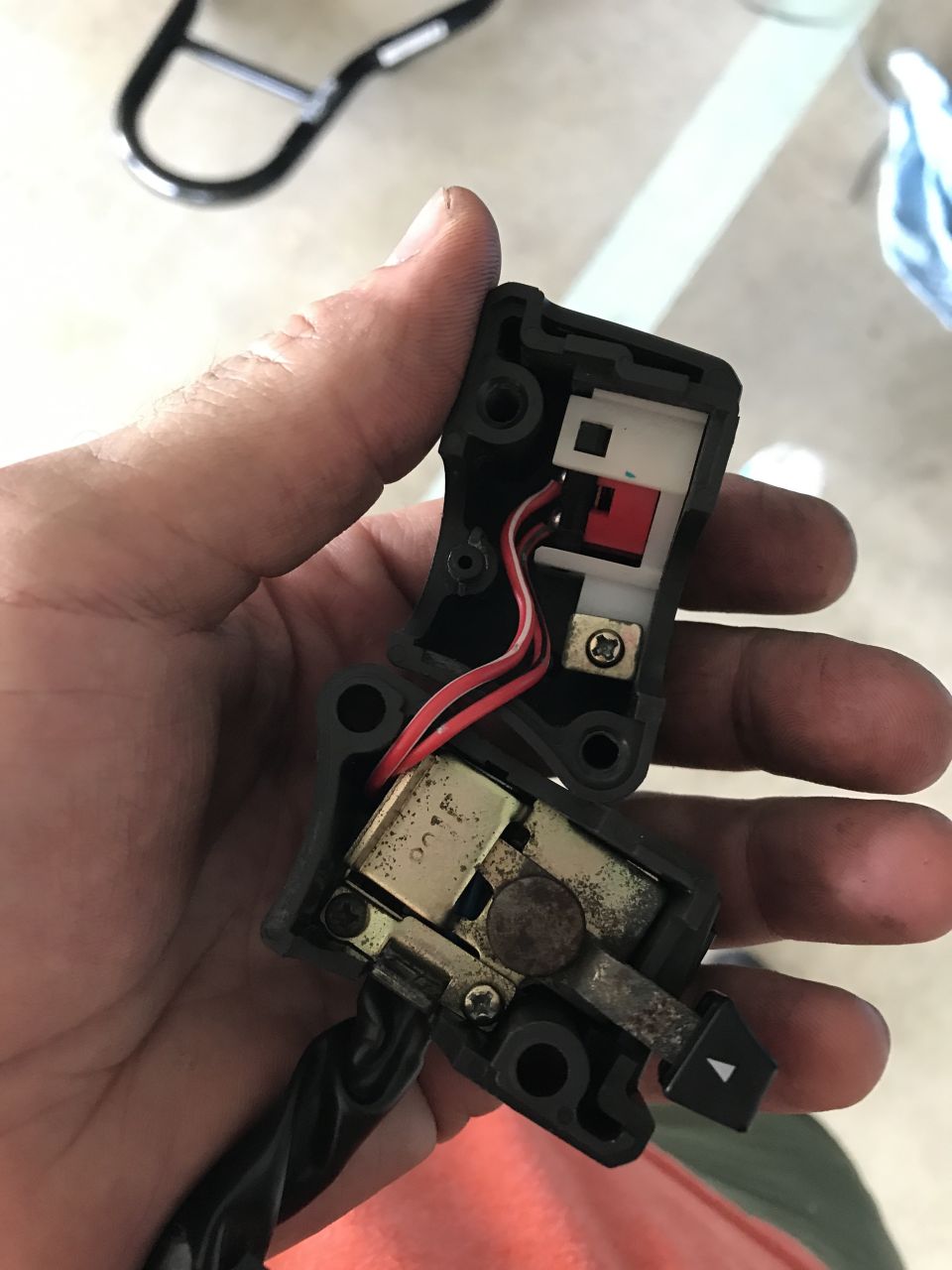 1998 ZX9R right switch rebuild