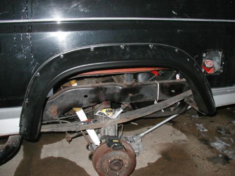 1985 Ford Bronco - with flares on