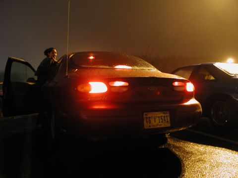 1992 Ford Taurus - Reflector's are brakelights now