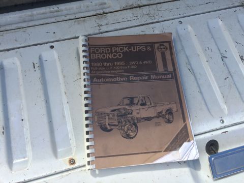 1993 Ford Bronco - Cover of the Haynes Ford Pick-ups & Bronco 1980 thru 1995 automotive repair manual.