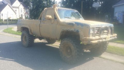 1978 Chevrolet C/K Pickup - This heavily modified pickup truck appears to be from the mid-1970s, not 1978, based on its grille design.