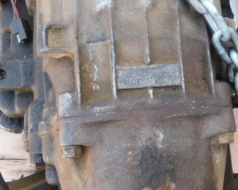 1968 Mercury Cougar - Transmission case with part number 1569364 visible, part of a vehicle's drivetrain.