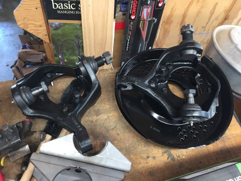 1978 Ford Bronco - Restored Knuckles and Dust cover ready to be installed.